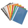 Dosar din plastic cu sina si multiperforatii DONAU Quality, negru