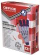 Marker whiteboard OFFICE Products, scriere de 1 - 3 mm, albastru