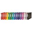 Biblioraft plastifiat OFFICE Products, 5 cm, colturi metalice, rosu