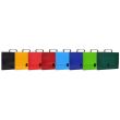 Servieta din carton OFFICE Products, burduf 50 mm, inchidere cu clip, A4+, albastru marin
