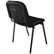 Scaun vizitator OFFICE Products "Kos", textil, negru