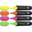 Textmarker Schneider Job, scriere 1 - 5 mm, set 4 culori