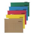 Dosar suspendabil DONAU, A4, cu eticheta, carton 230 gsm, maro