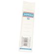 Etichete pentru biblioraft DONAU, interschimbabile, albe, printate fata/verso, 28 x 153 mm, 20 buc/set