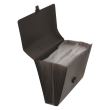 Servieta din plastic DONAU, 26 compartimente si index, 330 x 240 x 75 mm, negru