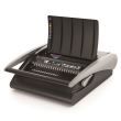 Aparat de spiralat GBC CombBind C210, capacitate 450 coli, perforeaza 25 coli, A5/A4, negru