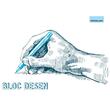 Bloc desen Paperland, A4, 12 file, hartie 90 gr, coperta policromie