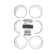Banda adeziva color pentru ambalare OFFICE Products Acrylic, 48 mm x 50 y, alb
