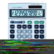 Calculator de birou DONAU TECH, carcasa metalica, solar, 12 cifre, afisaz inclinat, format mare, 210 x 154 x 37 mm, argintiu