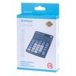 Calculator de birou DONAU TECH, solar, 12 cifre, afisaz inclinat, format mediu, 137 x 101 x 30 mm, negru
