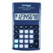 Calculator de birou DONAU TECH, solar, 8 cifre, format mic, 116 x 68 x 18 mm, negru