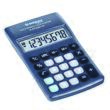 Calculator de birou DONAU TECH, solar, 8 cifre, format mic, 116 x 68 x 18 mm, negru
