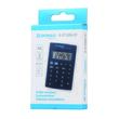 Calculator de birou DONAU TECH, solar, 8 cifre, format mic, 85 x 56 x 9 mm, negru