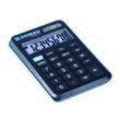 Calculator de birou DONAU TECH, solar, 8 cifre, format mic, 97 x 62 x 11 mm, negru
