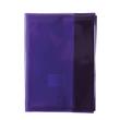 Coperta plastic Gimboo, A4, cristal, 150 microni, 25 buc/set, violet