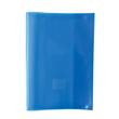 Coperta plastic Gimboo, A5, cristal, 150 microni, 25 buc/set, albastru
