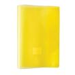Coperta plastic Gimboo, A5, cristal, 150 microni, 25 buc/set, galben