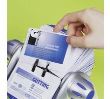 Clasor pentru carti de vizita DURABLE VISIFIX, rotativ, 400 pozitii , argintiu