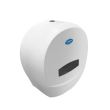 Dispenser Limpio pt hartie igienica mini jumbo, diametru 280 mm, interior 135 mm, ABS plastic, alb