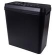 Distrugator documente OFFICE Products, 10 coli, cos de 14 litri, taiere fasii, negru