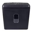 Distrugator documente OFFICE Products, 5 coli, cos de 8 litri, taiere confetti 4 x 40 mm, negru