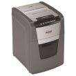Distrugator documente REXEL OPTIMUM AUTOFEED+ 100X, 100 coli, securitate P-4, cos de 34 litri, taiere confetti 4 x 28 mm, gri