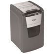 Distrugator documente REXEL OPTIMUM AUTOFEED+ 130X, 130 coli, securitate P-4, cos de 44 litri, taiere confetti 4 x 28 mm, gri