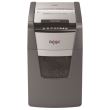 Distrugator documente REXEL OPTIMUM AUTOFEED+ 150X, 150 coli, securitate P-4, cos de 44 litri, taiere confetti 4 x 28 mm, gri