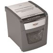 Distrugator documente REXEL OPTIMUM AUTOFEED+ 50X, 50 coli, securitate P-4, cos de 20 litri, taiere confetti 4 x 28 mm, gri