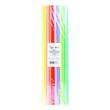 Hartie creponata Gimboo Mix, 50 x 200 cm, set 10 culori pastel