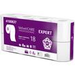 Hartie igienica VELVET Professional, 8 buc/set, celuloza alb, 3 straturi, 150 foi, 18 m