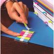Index adeziv din plastic Post-it (683-5CB), 12 x 43 mm, set 5 x 20 file, culori neon