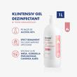 Gel dezinfectant pentru maini KLINTENSIV, 85% alcool, cu pompita, 1000 ml, avizat MS