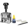 Inseriator automat OFFICE Products, 8 cifre, metalic