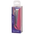 Capsator Kangaro Nowa-335/S din plastic, capse 24/6, 26/6, 30 coli, roz fucsia, blister