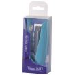 Capsator Kangaro Nowa-35/S din plastic, capse 24/6, 26/6, 25 coli, turcoaz, blister