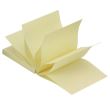 Notite adezive Q-CONNECT Z-Notez pentru dispenser, 76 x 76 mm, galben pal, 100 file