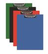 Clipboard pvc Q-CONNECT, A5 (140 x 216 mm), dublu, cu buzunar, negru