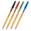 Pix fara mecanism Q-CONNECT Yellow Fine, scriere de 0.4 mm, rosu