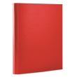 Mapa din carton solid OFFICE Products, cu burduf 40 mm si inchidere cu arici, rosu