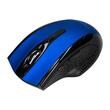 Mouse optic wireless Q-CONNECT, conectare USB, 4 butoane, negru/albastru
