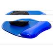 Mouse pad Q-CONNECT Premium, suport cu gel pentru incheietura, albastru