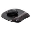 Mouse pad Q-CONNECT Premium, suport cu gel pentru incheietura, negru