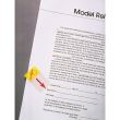 Page marker din plastic Post-it "Hand+Pen" (680-31), in dispenser, 25 x 43 mm, 50 file, galben