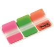 Page marker din plastic Post-it Strong (686-PGOEU), 38 x 25 mm, grosime 140 microni, set 3 x 22 file, culori intense