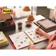 Page marker din plastic Post-it Strong (686-PGOEU), 38 x 25 mm, grosime 140 microni, set 3 x 22 file, culori intense