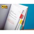 Page marker din plastic Post-it Strong (686-RYB), 38 x 25 mm, grosime 140 microni, set 3 x 22 file, culori intense