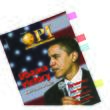 Page marker din plastic Q-CONNECT, 25 x 45 mm, set 4 x 40 file, color