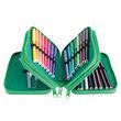 Penar echipat Gimboo cu 3 fermoare, 41 piese, motiv Soccer 2024, verde