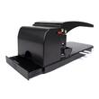 Perforator din metal ECO, pentru 100 coli, negru
